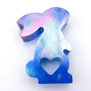 Handmade Resin Easter Bunny Figurine